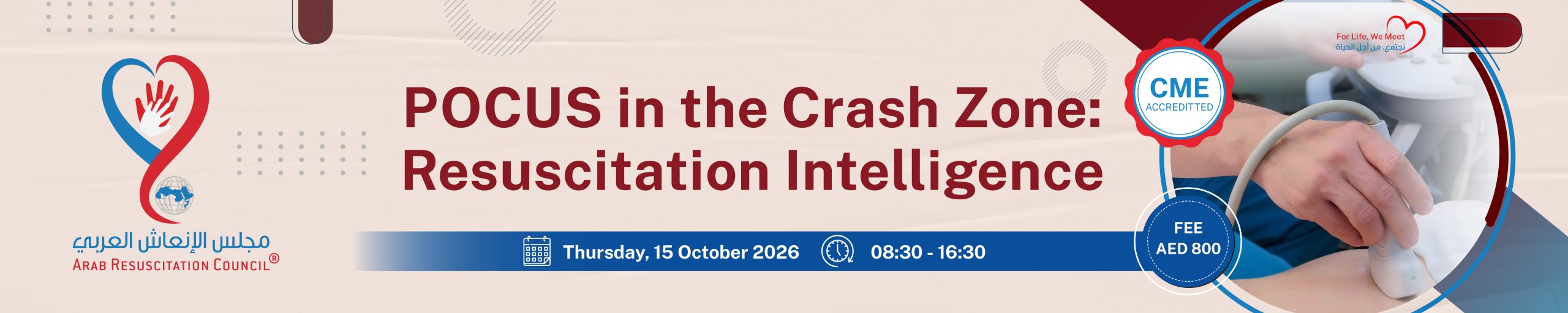 POCUS in the Crash Zone: Resuscitation Intelligence